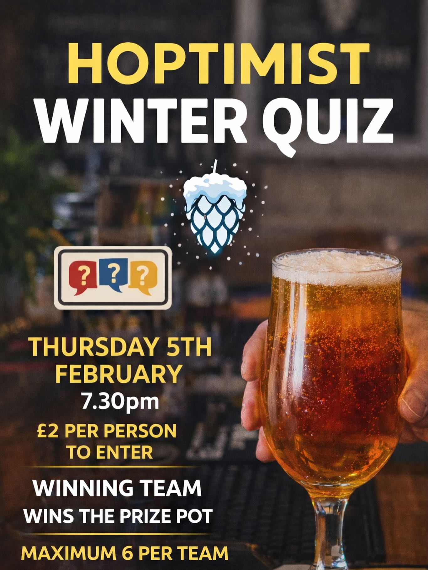 Hoptimist Winter Quiz