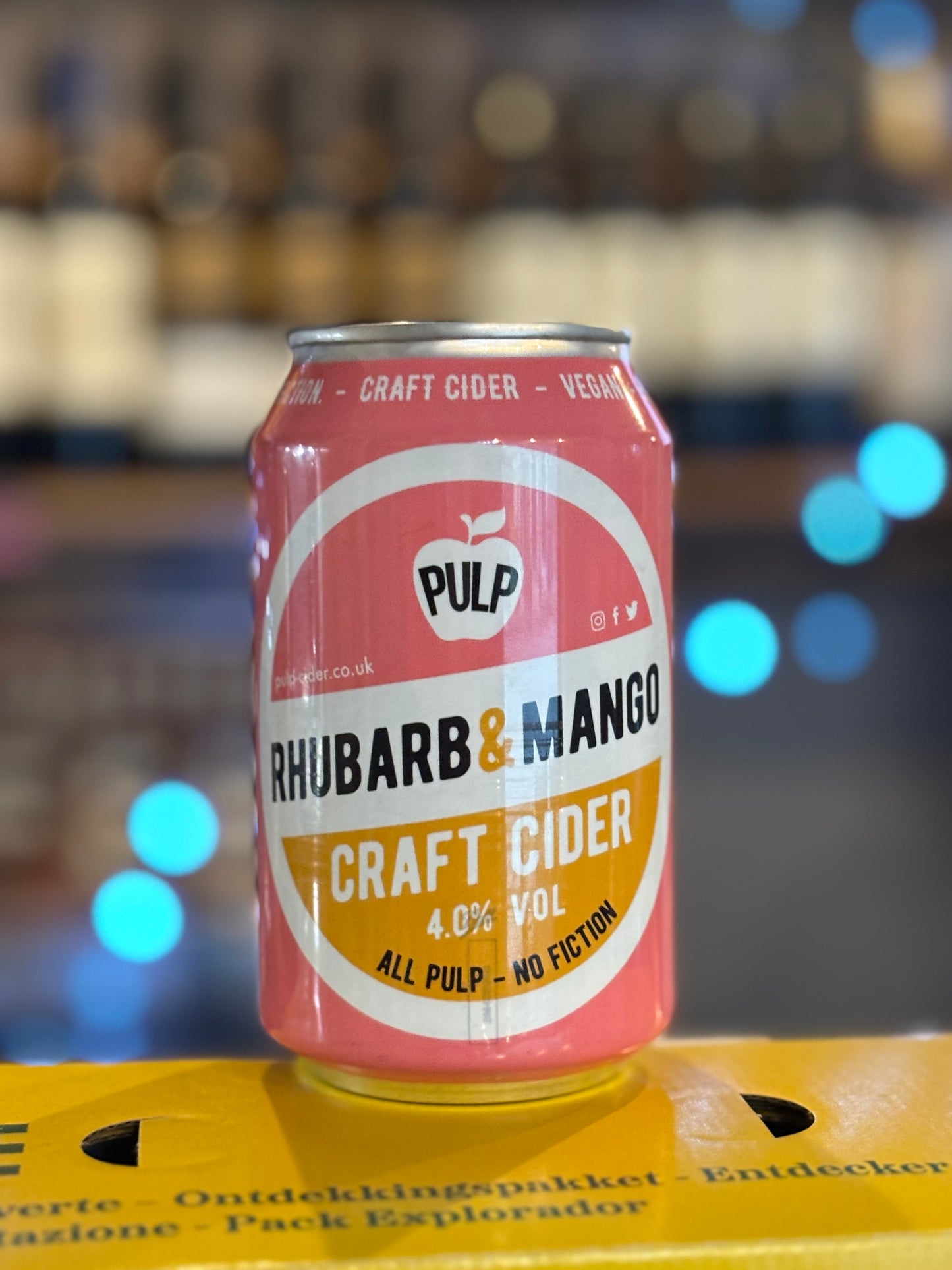 Rhubarb & Mango Craft Cider - PULP 4%