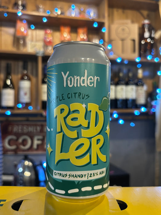 Triple Citrus Radler - YONDER BREW 2.5%