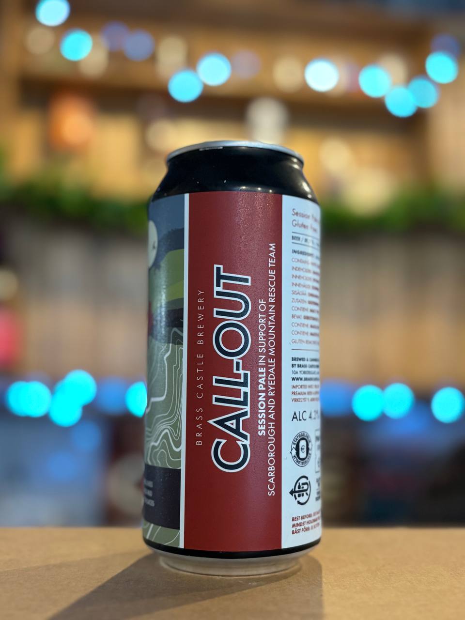 Call-out 4.3% - BRASS CASTLE BREW